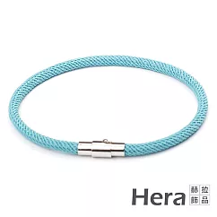 【Hera 赫拉】韓版潮流簡約運動男女編織磁扣手鍊/手繩─4色 淺藍