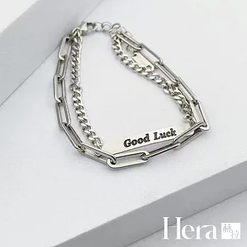 【Hera 赫拉】好運雙層精鍍手鍊 H112020706 雙層手鍊