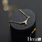 【Hera 赫拉】法國巴黎鐵塔水鑽項鍊 H112091907 金色