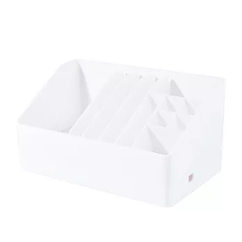 【O-Life】化妝品收納盒-2件組/化妝小物/置物盒/化妝品收藏盒 白色