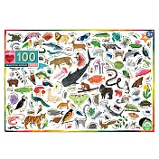 eeBoo 拼圖 - Beautiful World 100 Piece Puzzle 美麗世界 (100片)