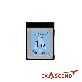Exascend VIGOR CFexpress Type B 高速低功耗記憶卡 1TB 公司貨