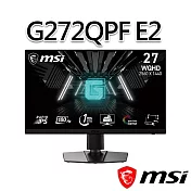 msi微星 G272QPF E2 27吋 電競螢幕