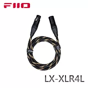 FiiO LX-XLR4L 3pin XLR(公)轉XLR(母)音源線(150cm)