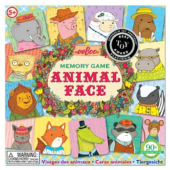 eeBoo 記憶遊戲 -  I Never Forget an Animal’s Face Memory Game (動物篇)