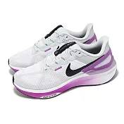 Nike 慢跑鞋 Wmns Air Zoom Structure 25 女鞋 紫 灰 緩震 氣墊 運動鞋 DJ7884-100