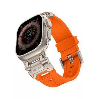 SKINARMA Titon Ultra Apple Watch 不鏽鋼錶帶 44/45/49mm 共用款 橘色