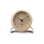 Arne Jacobsen Clocks AJ 柔情桌鐘 （City Hall、淺沙褐）