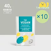 【THE VEGAN 樂維根】純素植物性優蛋白-無加糖芝麻(40g) x 10包