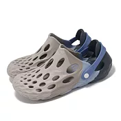 Merrell 涼拖鞋 Hydro Moc Drift 男鞋 灰 藍 輕量 異形鞋 水陸兩棲鞋 溯溪鞋 戶外 ML005945