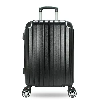 DF travel - 聖彼得系列TSA海關密碼鎖避震輪28吋行李箱-共4色 黑色