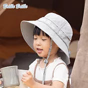 【Brille Brille】UPF50+兒童透氣漁夫帽-薄霧秘境M