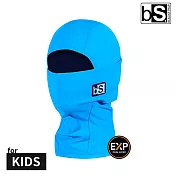 BlackStrap Kids Exp Hood Balaclava-S 童素色雙層保暖多功能頭套 Turquoise/水藍