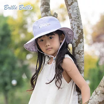 【Brille Brille】UPF50+經典涼感兒童雙面防曬帽 - 3款可選 雪球小精靈