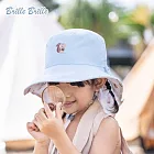 【Brille Brille】魟魚系列 頸部防護 兒童防曬帽 (加長型) - 5款可選 薄荷栗子