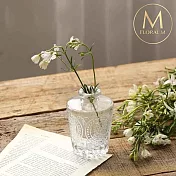 【Floral M】羅馬玻璃艾莉安娜小花瓶