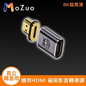 【魔宙】適用HDMI 8K超高清 磁吸影音轉接頭 直公轉直母