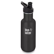 美國Klean Kanteen不鏽鋼冷水瓶532ml-消光黑
