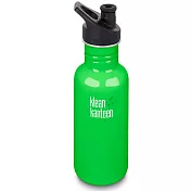 美國Klean Kanteen經典不鏽鋼冷水瓶532ml-春天綠