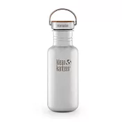 美國Klean Kanteen不鏽鋼冷水瓶532ml-霧面鋼(竹片鋼蓋)