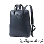 Legato Largo 驚異的輕量化 小法式簡約百搭 13吋筆電後背包- 黑色
