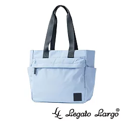 Legato Largo SILKY 休閒簡約防潑水托特包 Regular size─ 淺藍色