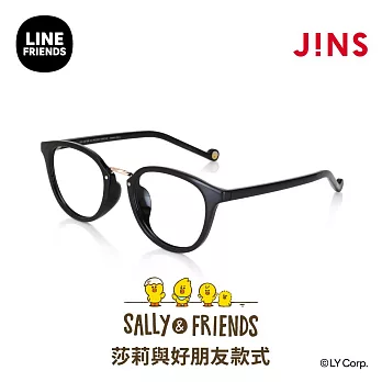 JINS｜LINE FRIENDS系列眼鏡-莎莉與好朋友款式(URF-24S-038) 黑色