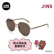 JINS|LINE FRIENDS系列墨鏡-熊大與兔兔款式(LMF-24S-041) 棕色