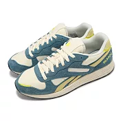 Reebok 休閒鞋 DL5000 男鞋 藍 米白 Energy Pack 麂皮 緩衝 復古 運動鞋 100200785