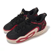 Nike 籃球鞋 Jordan Tatum 1 PS 中童 黑 紅 金 Zoo 小朋友 輕量 運動鞋 FJ4654-001