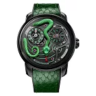 Lucky Harvey 真樂時 靈蛇蟄起 夜光錶盤 全自動機芯 手錶 機械錶 43mm LHY-A009-1 綠色