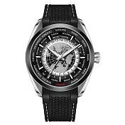 BEXEI 貝克斯 9185 世界時系列 全自動機械錶 手錶 腕錶 銀色