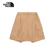 The North Face W CAMP UTILITY SHORT - AP 女短褲-卡其-NF0A87YKLK5 4 卡其