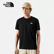 The North Face M REAXION S/S TEE 2.0 - AP 男短袖上衣-黑-NF0A8826JK3 M 黑色