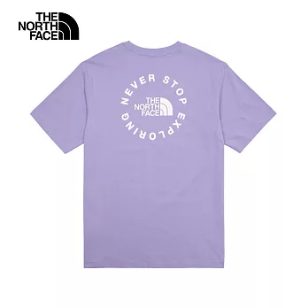 The North Face M ELBIO GRAPHIC SS TEE - AP 男短袖上衣-紫-NF0A88GCPJO 3XL 紫色