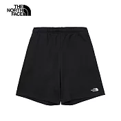 The North Face M SMALL LOGO FT SHORTS - AP 男短褲-黑-NF0A88GDJK3 M 黑色