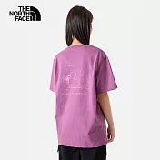 The North Face U MFO CAMPING GRAPHIC S/S TEE - AP 男女短袖上衣-紫-NF0A8AUVQWI M 紫色