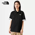 The North Face M MFO S/S COTTON POLO - AP 男女短袖POLO-黑-NF0A8AV3JK3 3XL 黑色