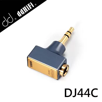 ddHiFi DJ44C 4.4mm平衡(母)轉3.5mm單端(公)轉接頭
