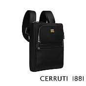 【Cerruti 1881】限量2折 義大利頂級側背包肩背包 全新專櫃展示品(黑色 CEBO05935N)