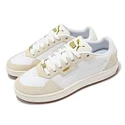 Puma 休閒鞋 Court Classic Lux SD 男鞋 女鞋 白 金 復古 低筒 板鞋 情侶鞋 39508701