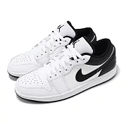 Nike Air Jordan 1 Low 反轉熊貓 白 黑 AJ1 休閒鞋 一代 低筒 男鞋 553558-132