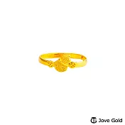 JoveGold漾金飾 有錢葫蘆黃金戒指