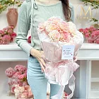 【Floral M】邂逅粉色浪漫甜甜康乃馨擴香花束（贈送5ml香氛油+母親節祝福卡）
