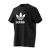 Adidas Originals 大Logo 短袖 黑 AJ8830 M 黑