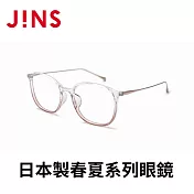 JINS 日本製春夏系列眼鏡(URF-24S-046) 櫻花（透明漸層粉）