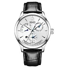 BEXEI 貝克斯 9168 巨匠大師系列 男士 太陽紋錶盤 日期顯示 機械錶 手錶 腕錶 9168 紳士白