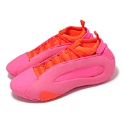 adidas 籃球鞋 Harden Vol. 8 男鞋 粉 橘 Flamingo Pink 哈登 Boost 緩衝 IE2698