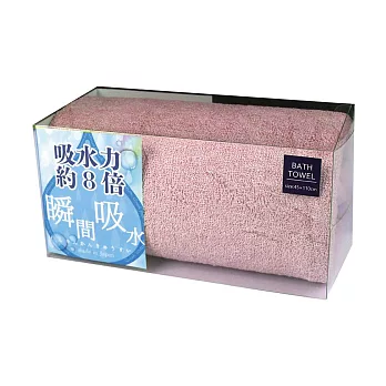 JOGAN日本成願毛巾 瞬間吸水系列 浴巾  珊瑚粉