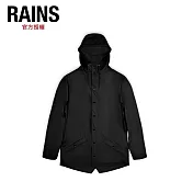 RAINS Jacket 經典基本款防水外套(12010) Black S